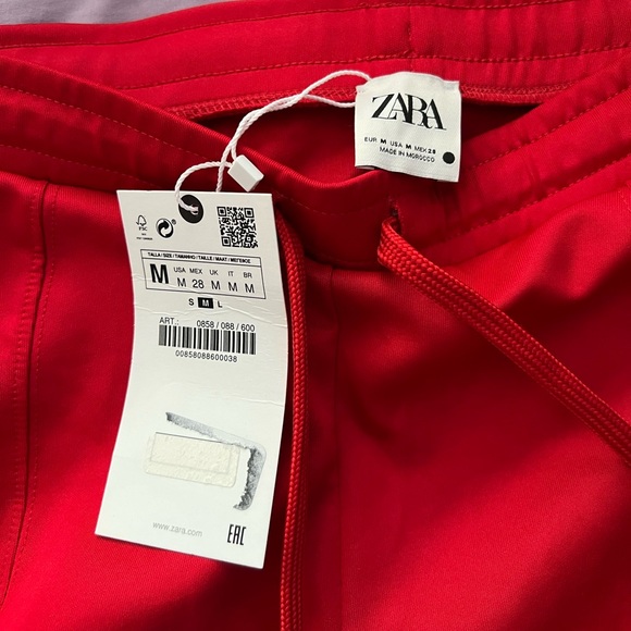NWT ZARA drawstring lounge short - Picture 3 of 3